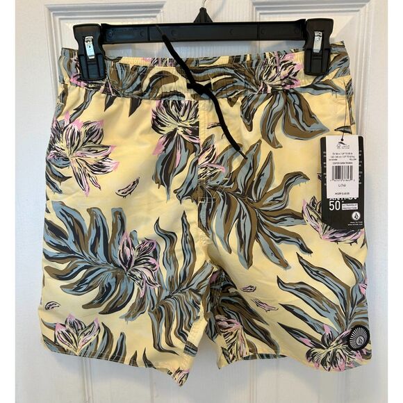 Volcom Stone Bundle NWT 2 Pairs Boys Large Swim Trunks - Picture 2 of 7